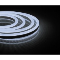 Лента светодиодная 9.6Вт/м 220В 6500К IP67 120LED/м LS720 неоновая