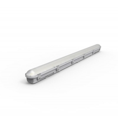 Светильник светодиодный ДСП WP 21 C 60W OP 940 L1500 EL 1500х85х80мм 60Вт 4000К IP65 пылевлагозащ. с БАП на 3ч бел. Русский Свет 15072123327