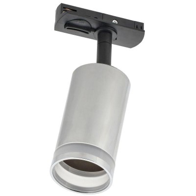 Светильник 4116 декоративный трековый поворотный GU10 хром IEK LT-USB0-4116-GU10-1-K23 Светильник 4116 декоративный трековый поворотный GU10 хром IEK LT-USB0-4116-GU10-1-K23