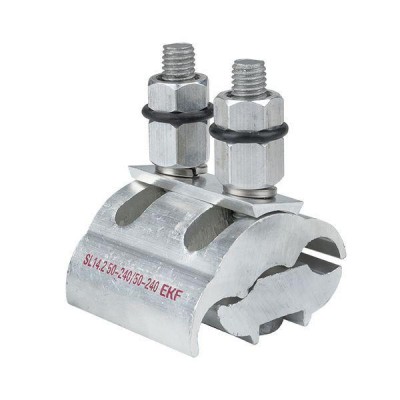 Зажим ответвительный плашечный SL14.2 50-240/50-240кв.мм EKF sl-14.2 Зажим ответвительный плашечный SL14.2 50-240/50-240кв.мм EKF sl-14.2