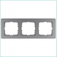 Рамка 3-м G-Flex алюм. Jasmart G1103S