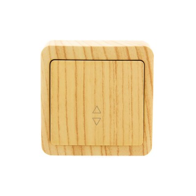 Переключатель проходной 1-кл. 1п ОП Viola 10А IP20 беленый дуб LEZARD 751-5200-105 Переключатель проходной 1-кл. 1п ОП Viola 10А IP20 беленый дуб LEZARD 751-5200-105