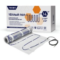 Комплект "Теплый пол" (мат) 150Вт/кв.м 14кв.м TOKOV ELECTRIC TKE-MAT150-2100-14 Комплект "Теплый пол" (мат) 150Вт/кв.м 14кв.м TOKOV ELECTRIC TKE-MAT150-2100-14