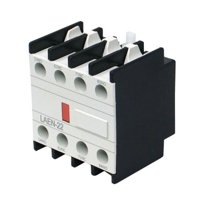 Блок вспомогательных контактов LAEN22 2НО+2НЗ Электротехник ET014393 Блок вспомогательных контактов LAEN22 2НО+2НЗ Электротехник ET014393