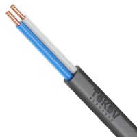 Кабель TOKOV ELECTRIC ВВГ-Пнг(А)-LS 2х1.5 ОК (N) 0.66кВ (уп.100м) УТ000028381 Кабель TOKOV ELECTRIC ВВГ-Пнг(А)-LS 2х1.5 ОК (N) 0.66кВ (уп.100м) УТ000028381