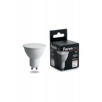 Лампа светодиодная LED 8вт 230в GU10 дневной Feron.PRO Лампа светодиодная LED 8вт 230в GU10 дневной Feron.PRO