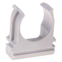 Держатель для труб (клипса) d32мм сер. Урал Пак АТ-50132-050 Держатель для труб (клипса) d32мм сер. Урал Пак АТ-50132-050