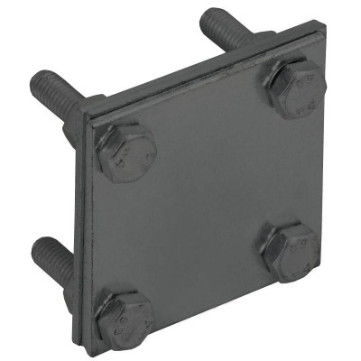 Зажим крестообразный с раздел. полоса-полоса 40мм оцинк. сталь TD IEK ZCC68-13-1-40 Зажим крестообразный с раздел. полоса-полоса 40мм оцинк. сталь TD IEK ZCC68-13-1-40