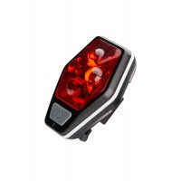 Фонарь велосипедный задний 4REDLED 2xAAA корпус ABS-пластик держатель-крепление зажим на корпусе КОСМОС KOC401B Фонарь велосипедный задний 4REDLED 2xAAA корпус ABS-пластик держатель-крепление зажим на корпусе КОСМОС KOC401B