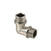 Угольник латунь наружн./наружн. резьба 3/4дюймх90град. никель (инд. упак.) RTP 34933 Угольник латунь наружн./наружн. резьба 3/4дюймх90град. никель (инд. упак.) RTP 34933