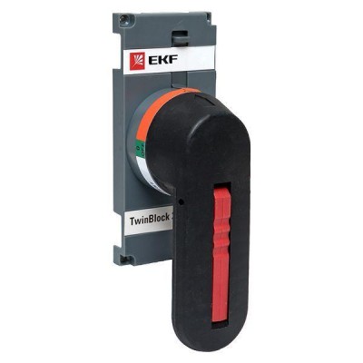 Рукоятка управления для прямой установки на рубильники TwinBlock 315-400А PROxima EKF tb-315-400-fh Рукоятка управления для прямой установки на рубильники TwinBlock 315-400А PROxima EKF tb-315-400-fh