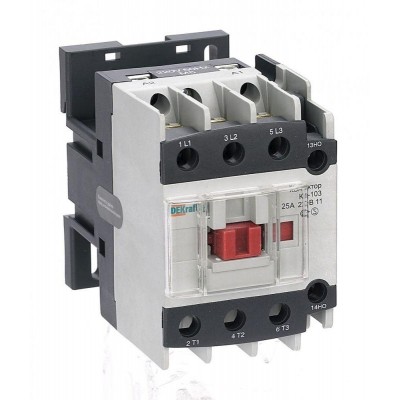 Контактор КМ-103 25А кат. 380В AC 1НО+1НЗ AC-3 DEKraft 22119DEK Контактор КМ-103 25А кат. 380В AC 1НО+1НЗ AC-3 DEKraft 22119DEK