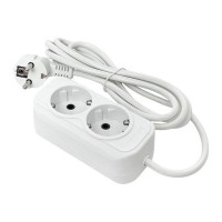 Удлинитель 2х3м с заземл. 16А IP20 Эксперт 3.0кВт ПВС 3х1 EKF UBA16-310-2-03