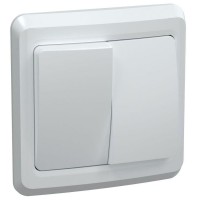 Выключатель 2-кл. СП Вега 10А IP20 ВС10-2-0-ВБ бел. IEK EVV20-K01-10-DM Выключатель 2-кл. СП Вега 10А IP20 ВС10-2-0-ВБ бел. IEK EVV20-K01-10-DM