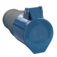 Розетка кабельная 32А 220В 2P+PE ССИ-223 IP44 IEK PSR21-032-3 Розетка кабельная 32А 220В 2P+PE ССИ-223 IP44 IEK PSR21-032-3
