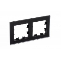 Рамка 2-м AtlasDesign Nature матов. стекло черн. SE ATN331002 Рамка 2-м AtlasDesign Nature матов. стекло черн. SE ATN331002