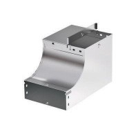 Угол для лотка вертикальный внутренний правый 90град. 400х80 CSSD 90 в компл. с крепежн. элемент. DKC 37046K