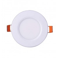 Светильник светодиодный PPL-R WH 3Вт 4000К IP40 d90мм ДВО встраив. ультратонкий кругл. JazzWay 5008427A