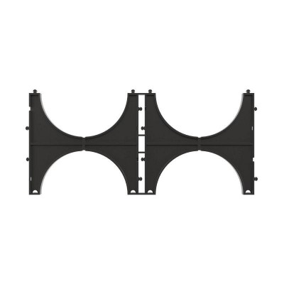 Кластер двойной для двустен. труб d110мм DKC 025112 Кластер двойной для двустен. труб d110мм DKC 025112