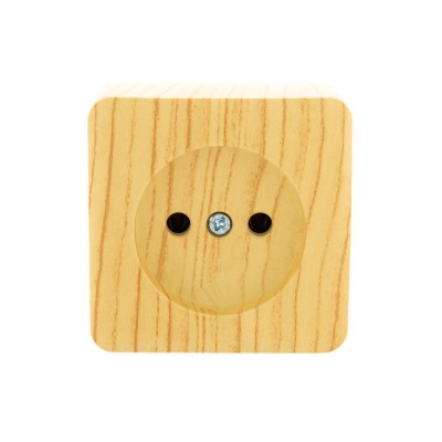 Розетка 1-м ОП Viola 16А IP20 без заземл. беленый дуб LEZARD 751-5200-121 Розетка 1-м ОП Viola 16А IP20 без заземл. беленый дуб LEZARD 751-5200-121