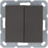 Выключатель 2-кл. 10А IP20 механизм мокко Jasmart G3023Z