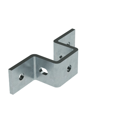 Крепление стеновое для профиля 41х41 гор. оцинк. DKC BMD1051HDZ Крепление стеновое для профиля 41х41 гор. оцинк. DKC BMD1051HDZ