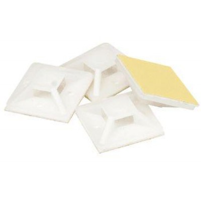 База монтажная самоклеящаяся NFP-30-100/WH 30х30 бел. (уп.100шт) Navigator 71063