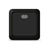 Выключатель 1-кл. ОП Олимп 10А IP20 с подсветкой черн. Universal 2212