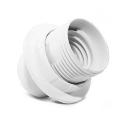 Патрон электрич. E27 с приж. кольцом пластик 4А 250В с этикеткой UNIVersal 5560711 Патрон электрич. E27 с приж. кольцом пластик 4А 250В с этикеткой UNIVersal 5560711