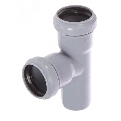 Тройник 40 87 град, канализационный