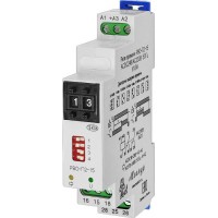 Реле времени РВО-П2-15 ACDC24В/AC230В УХЛ4 8А 2П задержка на включ.; на выкл.; двойн. декадный переключатель Меандр A8302-16932917