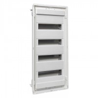 Основание силового щита Nova с DIN-рейками 48мод. IP41 PROxima EKF nv-pbase-48