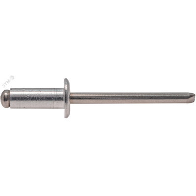 Заклепка вытяжная КМП A2/A2 4,8x16 шир.бортик 14мм