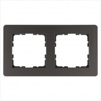 Рамка 2-м G-Flex мокко Jasmart G1102Z