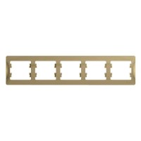 Рамка 5-м Glossa горизонт. титан SE GSL000405 Рамка 5-м Glossa горизонт. титан SE GSL000405