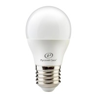 Лампа светодиодная RS G45 E27 6W 220-240V 2700К 6Вт 600лм Ra 90 шар Русский Свет 15010445046