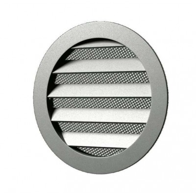 Решетка вентиляционная круглая 150мм фланец 125мм ERA 12.5РКМ Решетка вентиляционная круглая 150мм фланец 125мм ERA 12.5РКМ