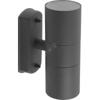 Светильник ДБУ вверх/вниз 2хGU10 без ламп IP44 серый