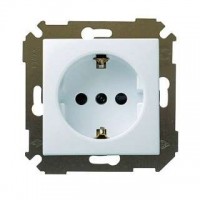 Розетка 1-м СП Simon34 16А IP20 с заземл. механизм бел. Simon 34432-030 Розетка 1-м СП Simon34 16А IP20 с заземл. механизм бел. Simon 34432-030