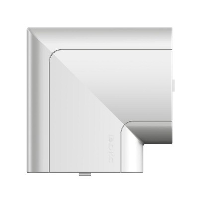 Угол для кабель-канала плоский изменяемый 90х50 с разделит. сер. метал. DKC 09503G