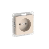 Розетка AtlasDesign 16А без заземл. без шторок быстрозажим. клем. механизм беж. SE ATN000241S