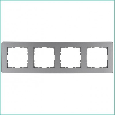 Рамка 4-м G-Flex алюм. Jasmart G1104S