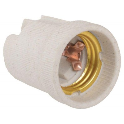 Патрон электрич. E27 Пкр27-04-К43 подвесной керамич. (с этикет.) IEK EPC10-04-01-K01 Патрон электрич. E27 Пкр27-04-К43 подвесной керамич. (с этикет.) IEK EPC10-04-01-K01