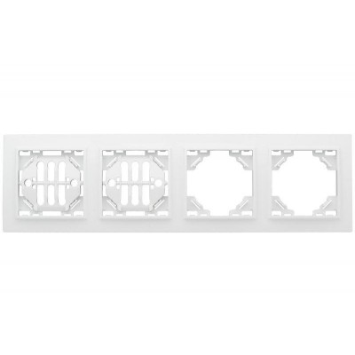 Рамка 4-м Минск горизонтальная бел. Basic EKF ERM-G-304-10