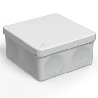 Коробка распределительная ОП для прямого монтажа двухкомпонентн. безгалогенная (HF) 100х100х50 Промрукав 60-0300 Коробка распределительная ОП для прямого монтажа двухкомпонентн. безгалогенная (HF) 100х100х50 Промрукав 60-0300