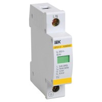 Ограничитель перенапряжения ОПС1-D 1P KARAT IEK MOP20-1-D