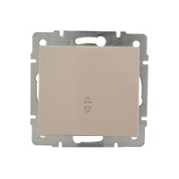 Переключатель проходной 1-кл. СП Rain IP20 механизм крем. LEZARD 703-0388-105 Переключатель проходной 1-кл. СП Rain IP20 механизм крем. LEZARD 703-0388-105