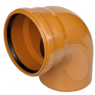 Отвод 160 15 град., для наружной канализации