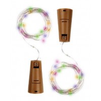 Гирлянда "Пробки" DC-G04-20MS2 20 RGB LED 3х(LR44/LR1154/AG13/G13) в компл. (уп.2шт) ФАZА 5059689