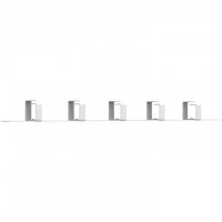 Органайзер кабельный 1U 5 колец PROxima EKF ITACO5